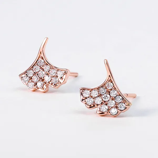 Khuyên Tai Nữ Morina Earrings H4518 Màu Vàng hồng