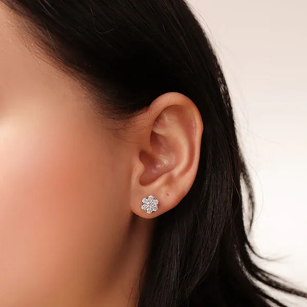 Khuyên Tai Nữ Morina Vàng 10K H5102 Màu Trắng - Trang sức - Vua Hàng Hiệu