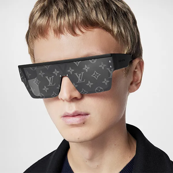 Kính Mát Louis Vuitton LV Waimea L Monogram Sunglasses Z1583E Màu Đen