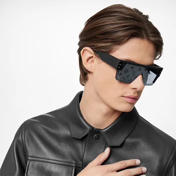 Kính Mát Louis Vuitton LV Waimea L Monogram Sunglasses Z1583E Màu Đen