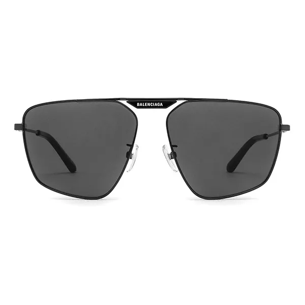 Kính Mát Nam Balenciaga Aviator Sunglasses BB0246SA 001 Màu Đen - Kính mắt - Vua Hàng Hiệu