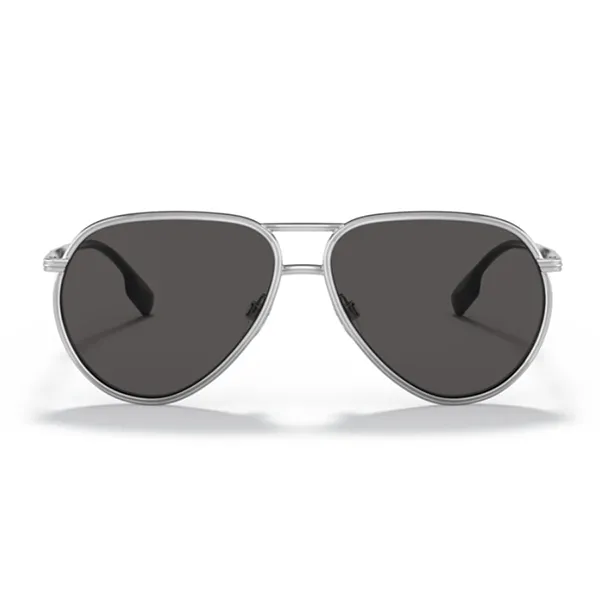 Kính Mát Nam Burberry Men's Sunglasses 0BE3135 10058759 Màu Xám Bạc
