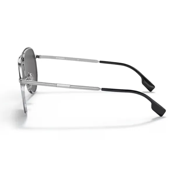 Kính Mát Nam Burberry Men's Sunglasses 0BE3135 10058759 Màu Xám Bạc