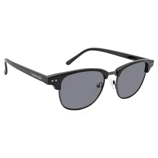 Kính Mát Nam Calvin Klein CK Grey Square Sunglasses CK20314S 001 51 Màu Xám Đen - Kính mắt - Vua Hàng Hiệu