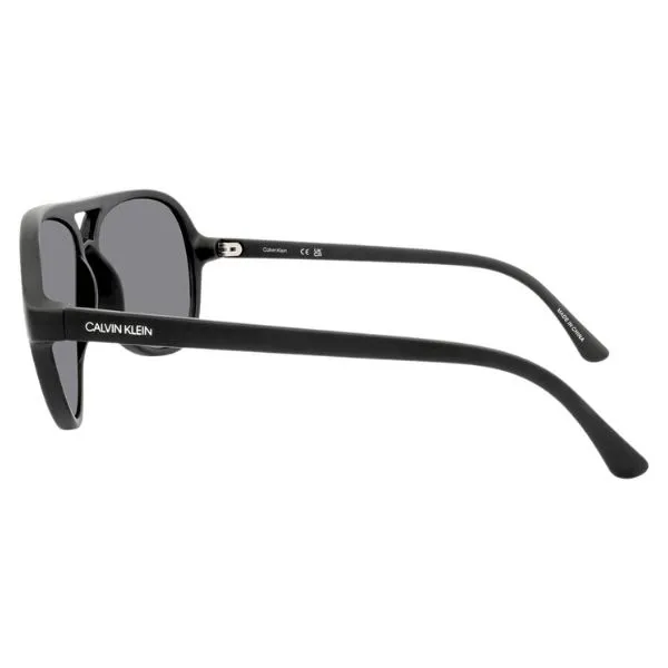 Kính Mát Nam Calvin Klein CK Pilot Men's Sunglasses CK19532S 001 58 Màu Xám Đen