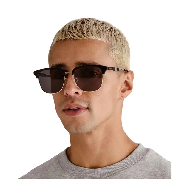 Kính Mát Nam Gucci GG1499SK 001 Sunglasses Màu Đen Xám