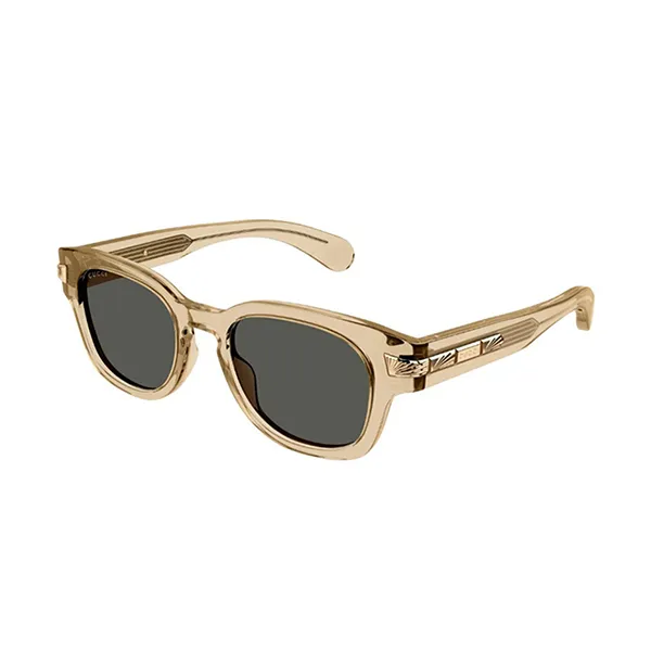 Kính Mát Nam Gucci GG1518S 004 Sunglasses Màu Nâu Xám - Kính mắt - Vua Hàng Hiệu