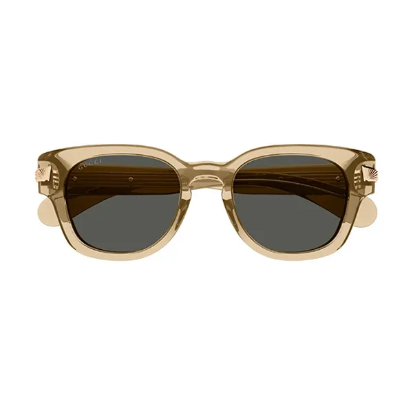 Kính Mát Nam Gucci GG1518S 004 Sunglasses Màu Nâu Xám - Kính mắt - Vua Hàng Hiệu