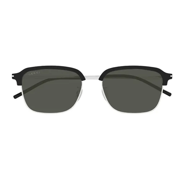 Kính Mát Nam Gucci Silver Sunglasses GG1733SK 001 Màu Bạc Đen