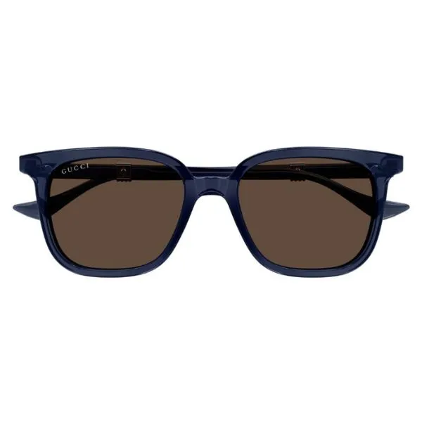 Kính Mát Nam Gucci Sunglasses GG1493S 004 Màu Xanh Blue - Kính mắt - Vua Hàng Hiệu