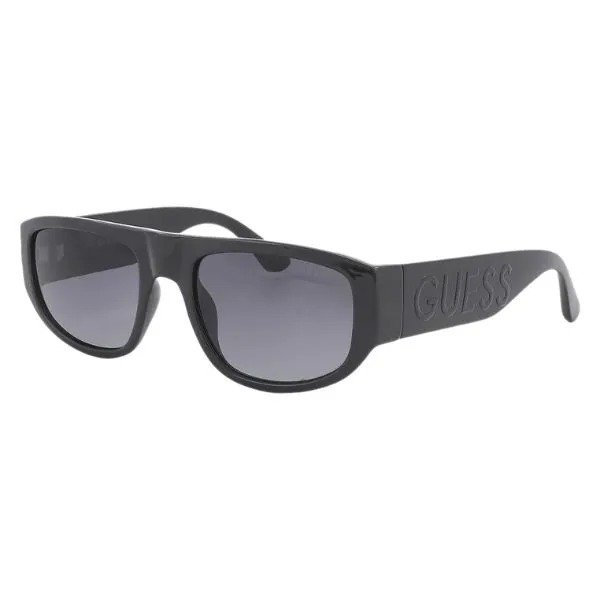 Kính Mát Nam Guess Factory Gradient Smoke Rectangular Sunglasses GF5107 01B 54 Màu Đen Xám - Kính mắt - Vua Hàng Hiệu