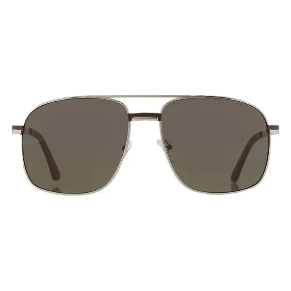 Kính Mát Nam Guess Factory Green Navigator Men's Sunglasses GF0238 11N 57 Màu Xanh Lá