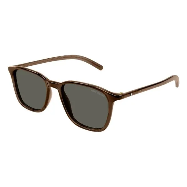 Kính Mát Nam Montblanc Sunglasses MB0325S 003 Màu Nâu - Kính mắt - Vua Hàng Hiệu