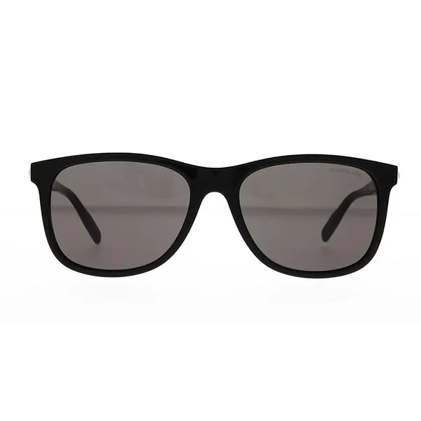 Kính Mát Nam Montblanc Sunglasses MB0013S 001 Màu Xám Đen - Kính mắt - Vua Hàng Hiệu