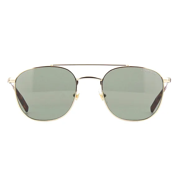 Kính Mát Nam Montblanc Sunglasses MB0114S 003 Màu Xanh Green/Gold - Kính mắt - Vua Hàng Hiệu