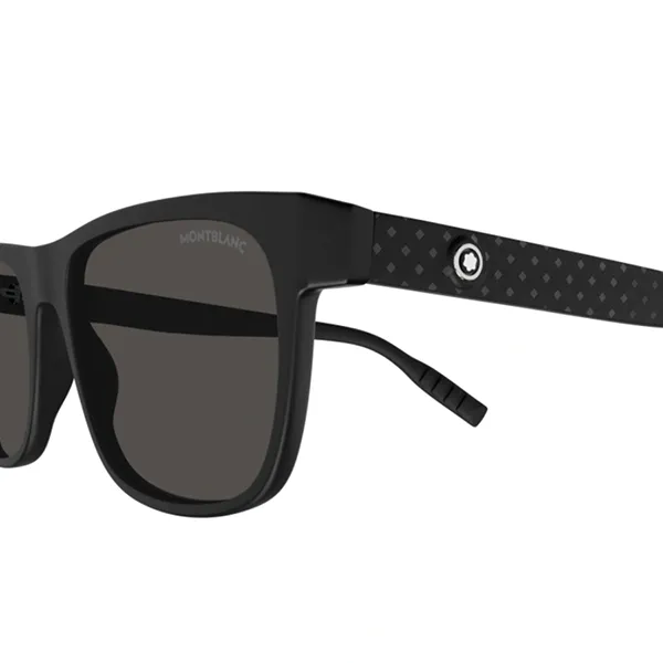 Kính Mát Nam Montblanc Sunglasses MB0209S 004 Màu Đen Xám - Kính mắt - Vua Hàng Hiệu