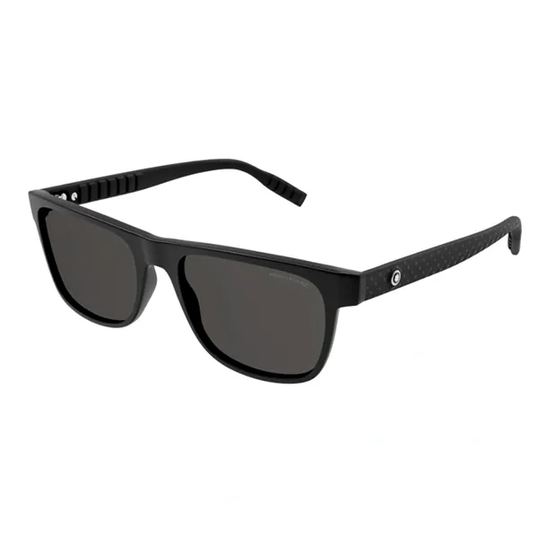 Kính Mát Nam Montblanc Sunglasses MB0209S 004 Màu Đen Xám - Kính mắt - Vua Hàng Hiệu