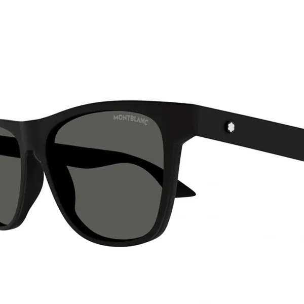Kính Mát Nam Montblanc Sunglasses MB0298S 005 Màu Xám Đen - Kính mắt - Vua Hàng Hiệu