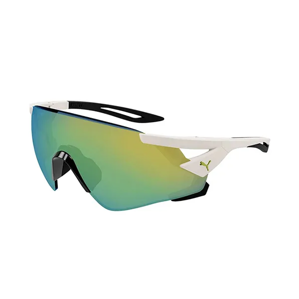 Kính Mát Nam Puma PU0398S 003 Sunglasses Màu Xanh Trắng