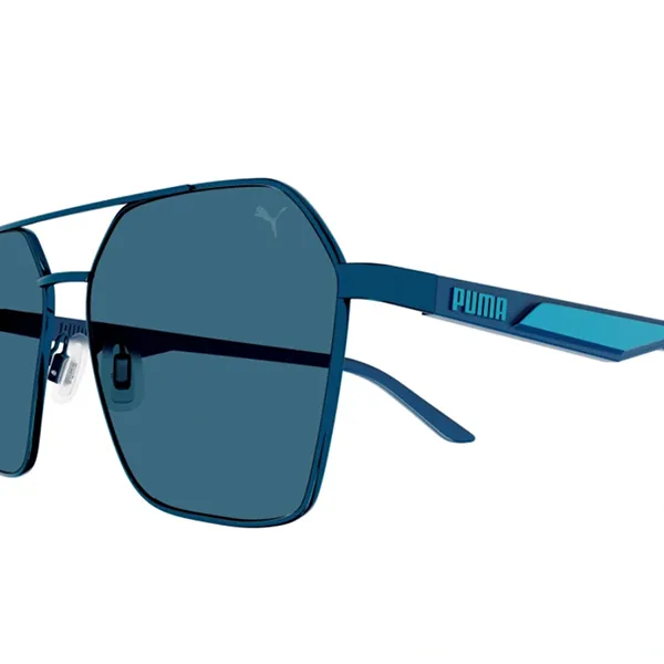 Kính Mát Nam Puma Sunglasses PU0384S 003 Màu Xanh Lam