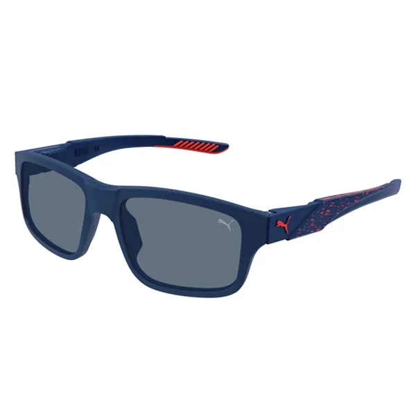 Kính Mát Nam Puma Sunglasses PU0396S 001 Màu Xanh Lam - Kính mắt - Vua Hàng Hiệu
