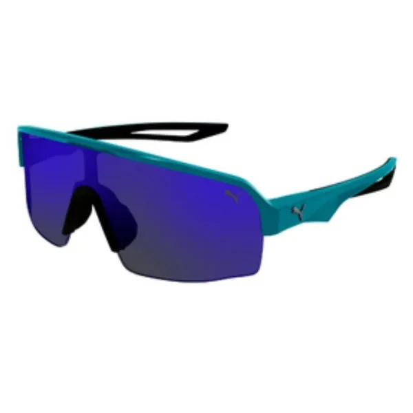 Kính Mát Nam Puma Sunglasses PU0399S 004 Màu Xanh Dương - Kính mắt - Vua Hàng Hiệu