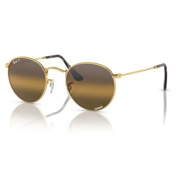 Kính Mát Nam Rayban Sunglasses 0RB3447 001/G550 Màu Nâu - Vàng - Kính mắt - Vua Hàng Hiệu