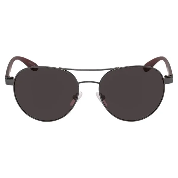 Kính Mát Nữ Calvin Klein CK Grey Pilot Ladies Sunglasses CK19313S 008 55 Màu Xám Đỏ
