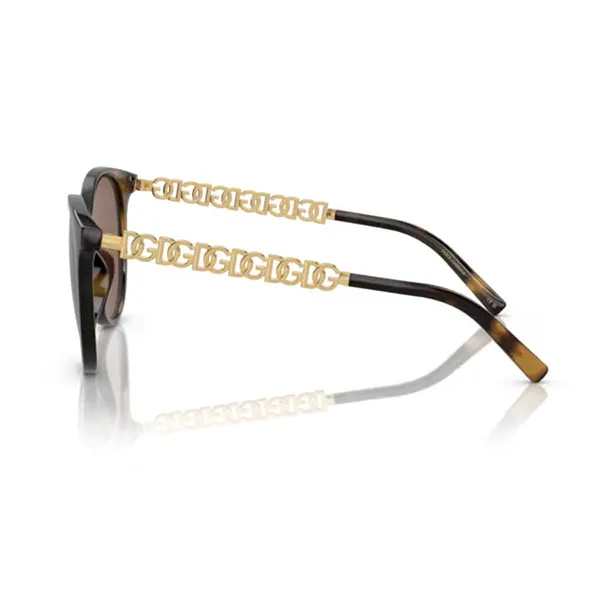 Kính Mát Nữ Dolce & Gabbana D&G 0DG6189U 502/7352 Màu Nâu - Kính mắt - Vua Hàng Hiệu
