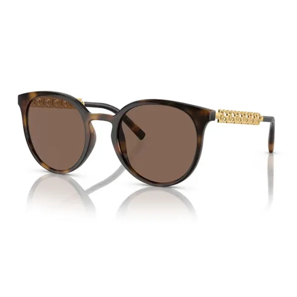 Kính Mát Nữ Dolce & Gabbana D&G 0DG6189U 502/7352 Màu Nâu - Kính mắt - Vua Hàng Hiệu