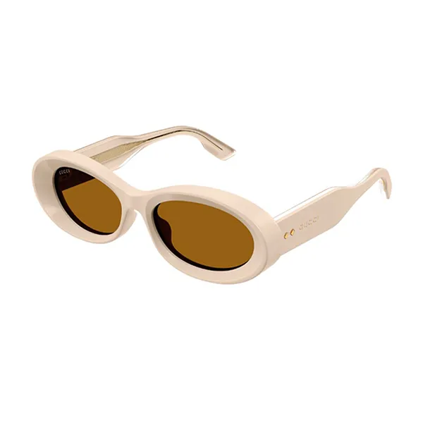 Kính Mát Nữ Gucci GG1527S 004 Sunglasses Màu Be - Kính mắt - Vua Hàng Hiệu