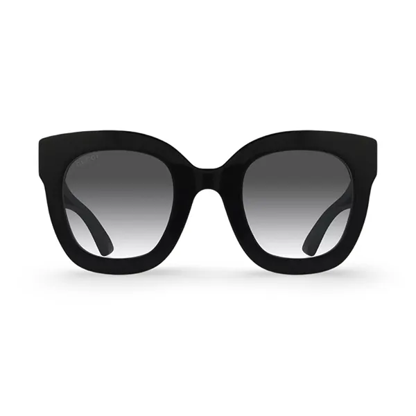 Kính Mát Nữ Gucci Sunglasses GG0208S 001 Màu Đen Xám - Kính mắt - Vua Hàng Hiệu