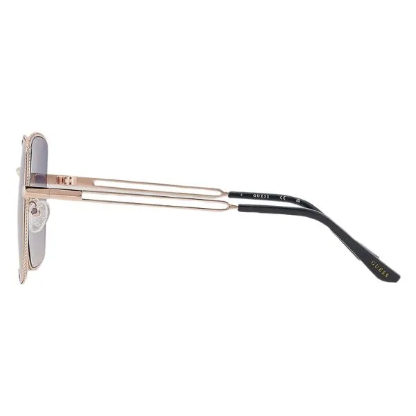 Kính Mát Nữ Guess Factory Blue Gradient Square Ladies Sunglasses GF041928W 58 Màu Vàng - Xanh