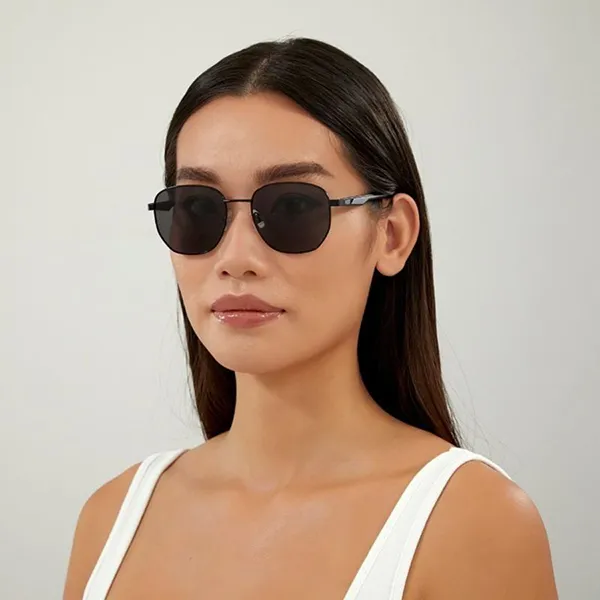 Kính Mát Nữ Puma Sunglasses PU0370S 001 Màu Khói/Đen