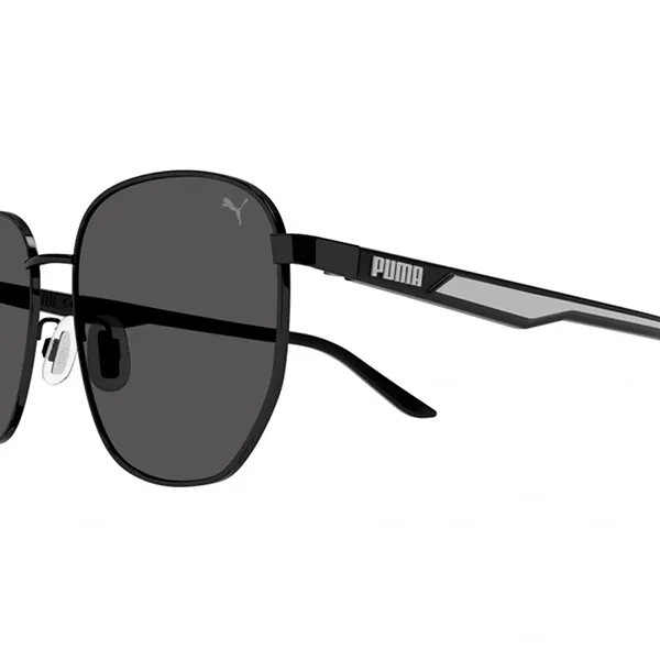 Kính Mát Nữ Puma Sunglasses PU0370S 001 Màu Khói/Đen