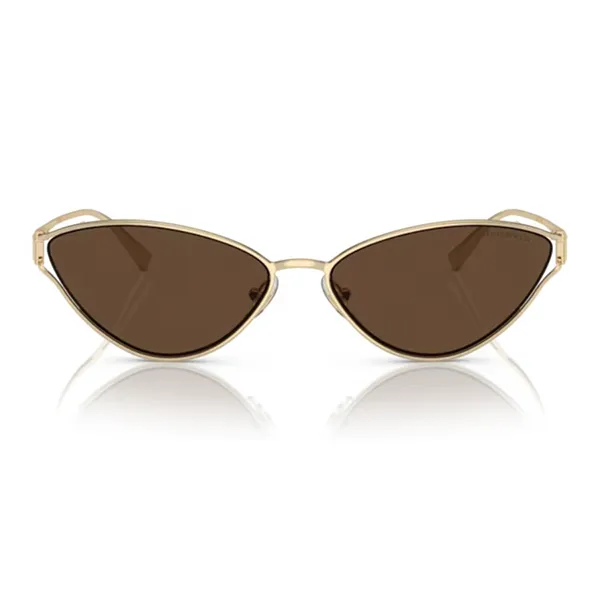 Kính Mát Nữ Tiffany & Co Cat Eye Frame Tinted Lenses Sunglasses 0TF3095 61933G61 Màu Vàng Nâu - Kính mắt - Vua Hàng Hiệu