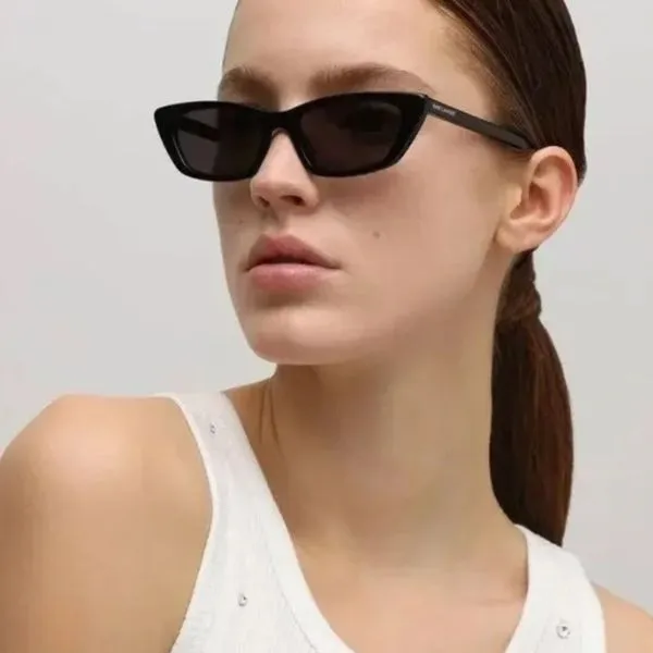 Kính Mát Nữ Yves Saint Laurent YSL Sunglasses SL277 009 Màu Đen