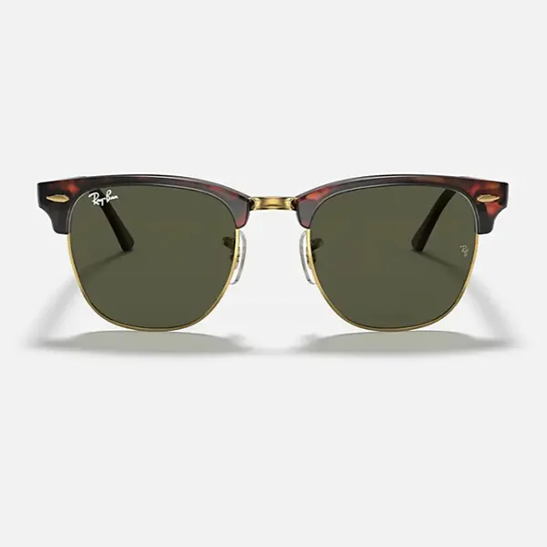 Kính Mát Rayban Clubmaster Green Sunglasses RB3016 W0366 Màu Xanh Nâu Size 51 - Kính mắt - Vua Hàng Hiệu