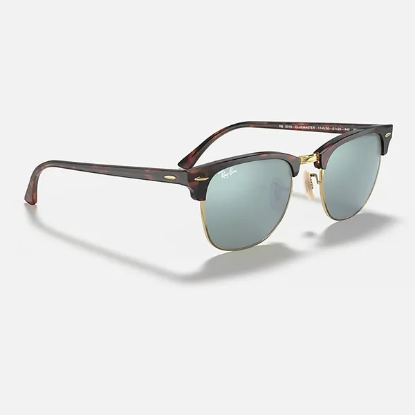 Kính Mát Rayban Clubmaster Silver Mirror Sunglasses RB3016 1145/30 Màu Bạc Nâu Size 51 - Kính mắt - Vua Hàng Hiệu