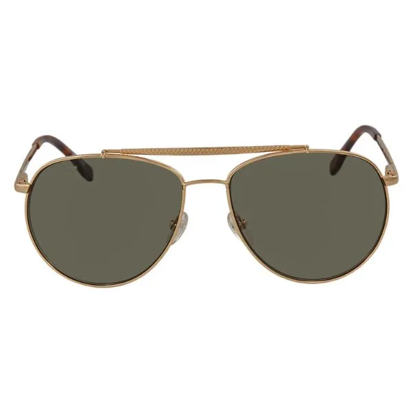 Kính Mát Unisex Lacoste Pilot Sunglasses L177S 714 57 Màu Vàng Xám - Kính mắt - Vua Hàng Hiệu