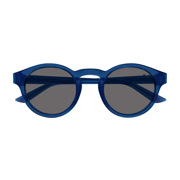 Kính Mát Unisex Puma Sunglasses PU0428S 004 Màu Đen Phối Xanh Dương