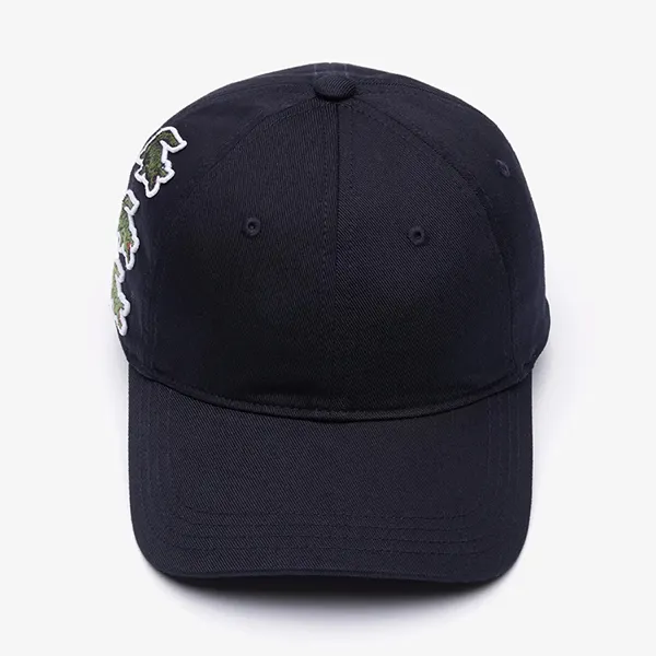 Mũ Lacoste Baseball Cap With Badge Cotton Material RK3523 HDE Màu Xanh Navy