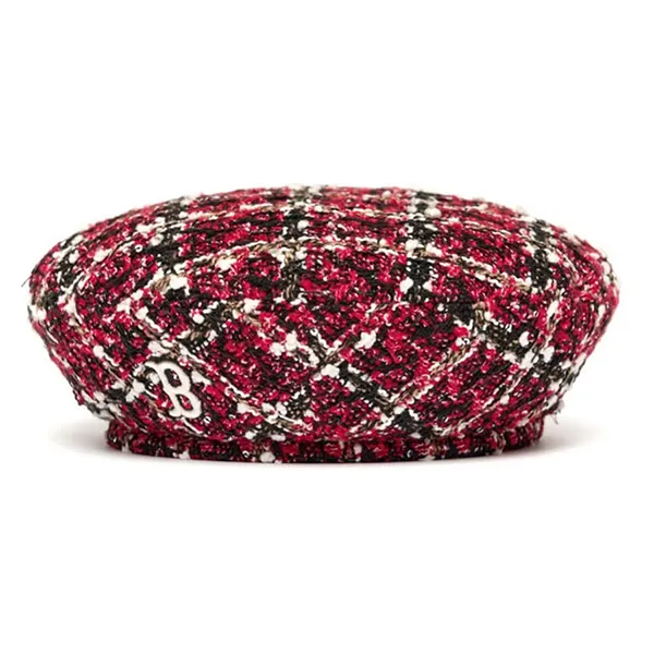 Mũ Nồi Nữ MLB Jenny Tweed Beret Boston Red Sox 3ACBB9616-43RDS Màu Đỏ