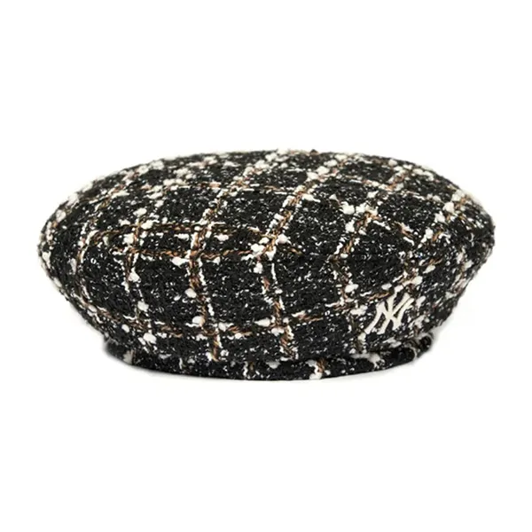 Mũ Nồi MLB Jenny Tweed Beret New York Yankees 3ACBB9616-50BKS Màu Đen - Mũ nón - Vua Hàng Hiệu