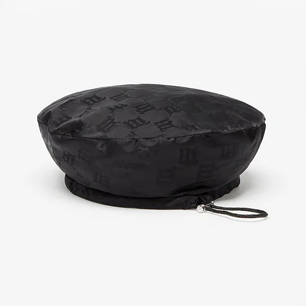 Mũ Nồi Nữ Misbhv Signature Monogram Beret Black Màu Đen Size S - Mũ nón - Vua Hàng Hiệu