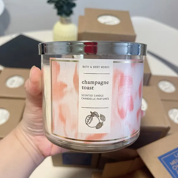Nến Thơm Bath & Body Works Champagne Toast Candle 411g