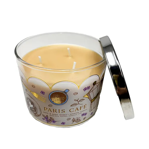 Nến Thơm Bath & Body Works Paris Cafe Candle 411g - Nến thơm - Vua Hàng Hiệu