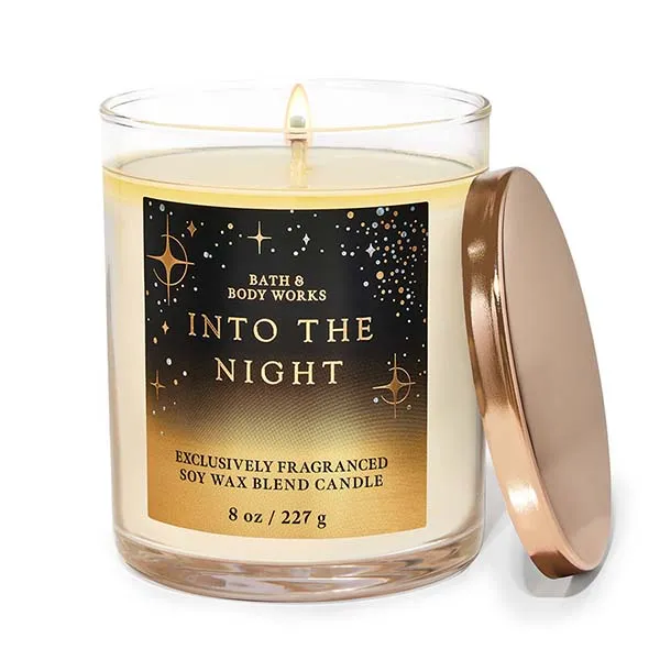 Nến Thơm Bath & Body Works Into The Night Single Wick Candle 227g