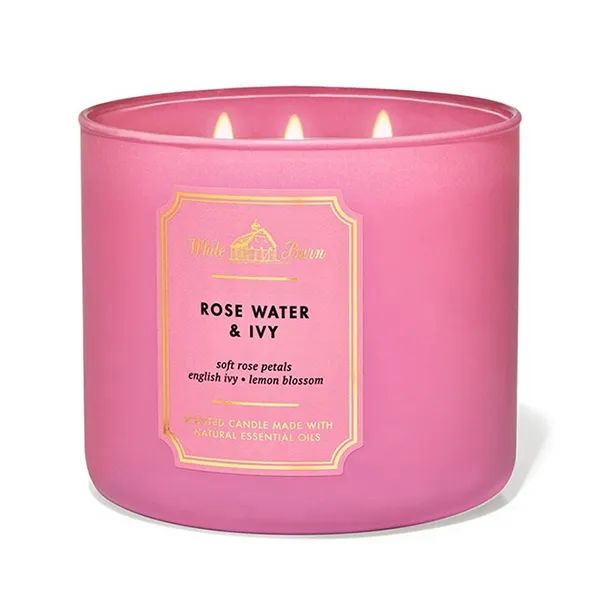 Nến Thơm Bath & Body Works Rose Water & Ivy Candle 411g