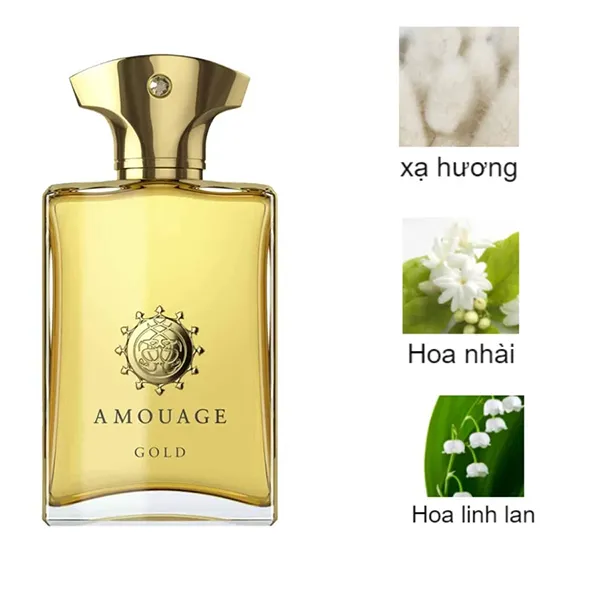 Nước Hoa Nam Amouage Gold Man EDP 100ml - Nước hoa - Vua Hàng Hiệu